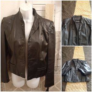 Leather jacket